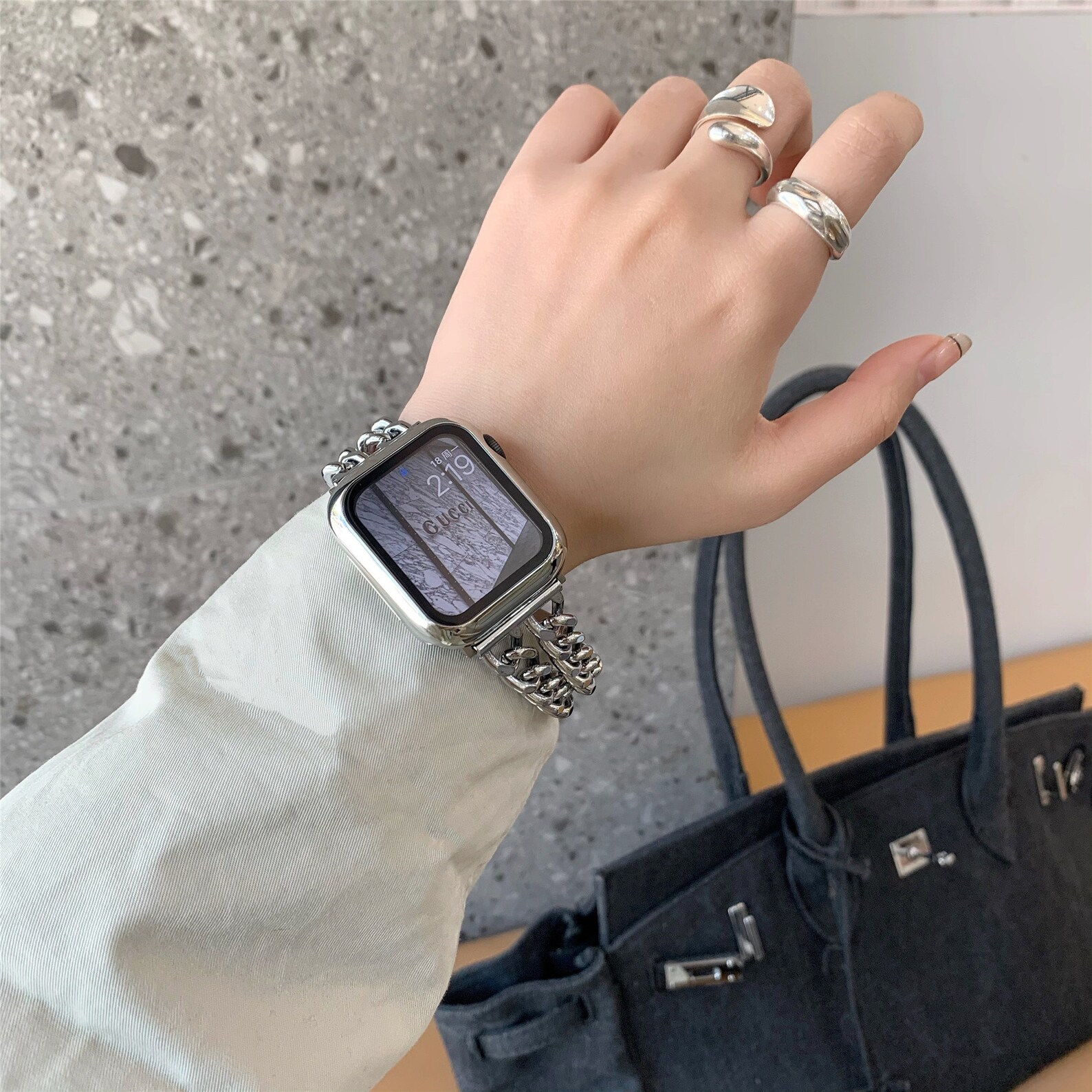 40mm band on 44mm apple watch