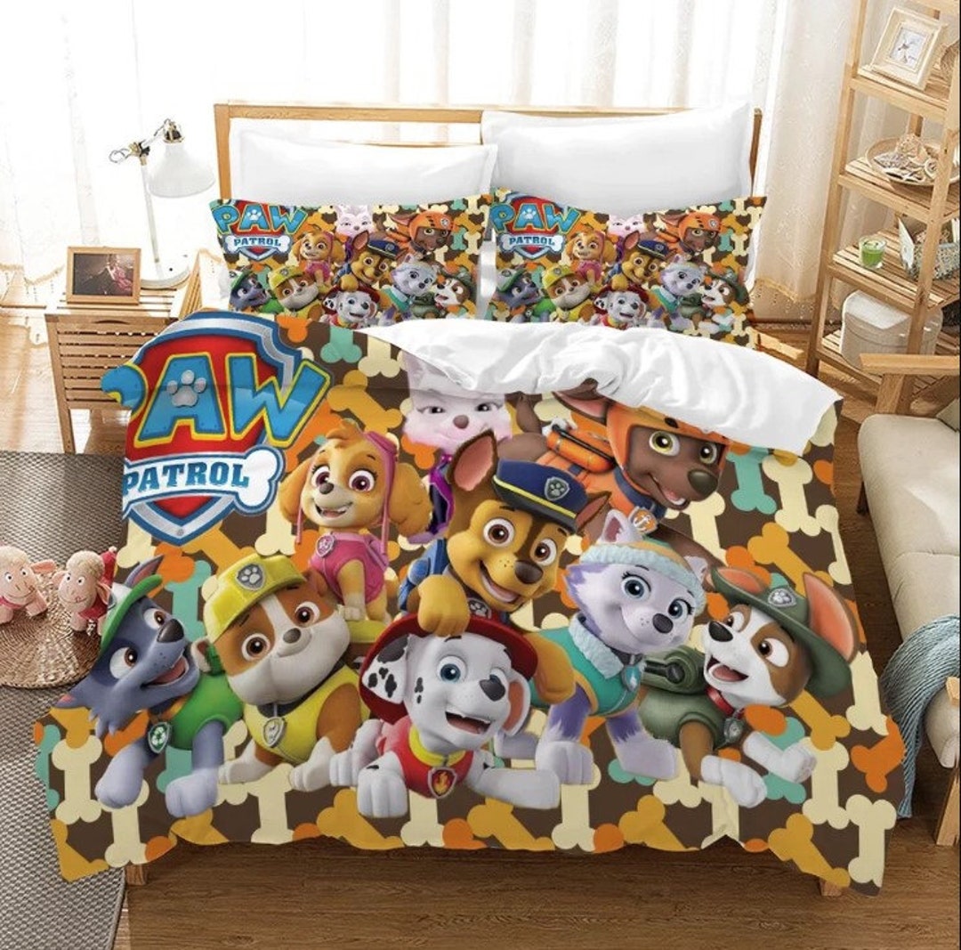PAW Patrol Marshall Duvet Cover Quilt Cover Pillowcase Bedding Etsy