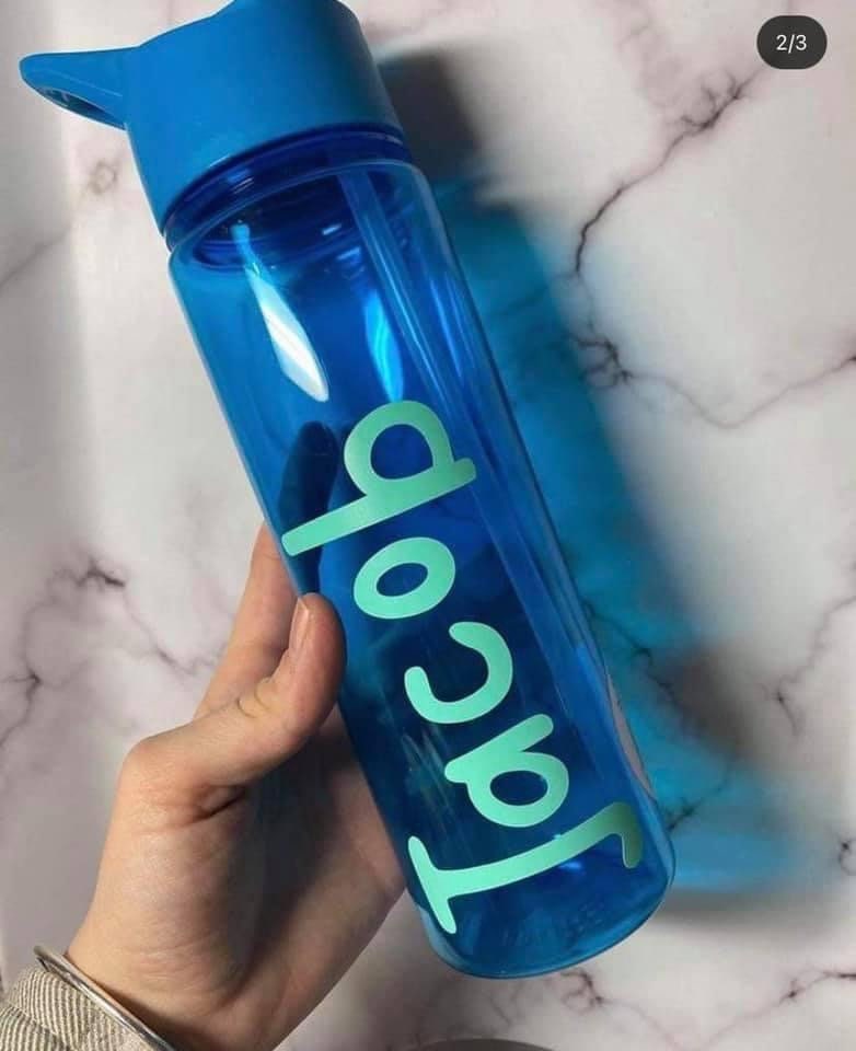 Personalised water bottles back to school Etsy