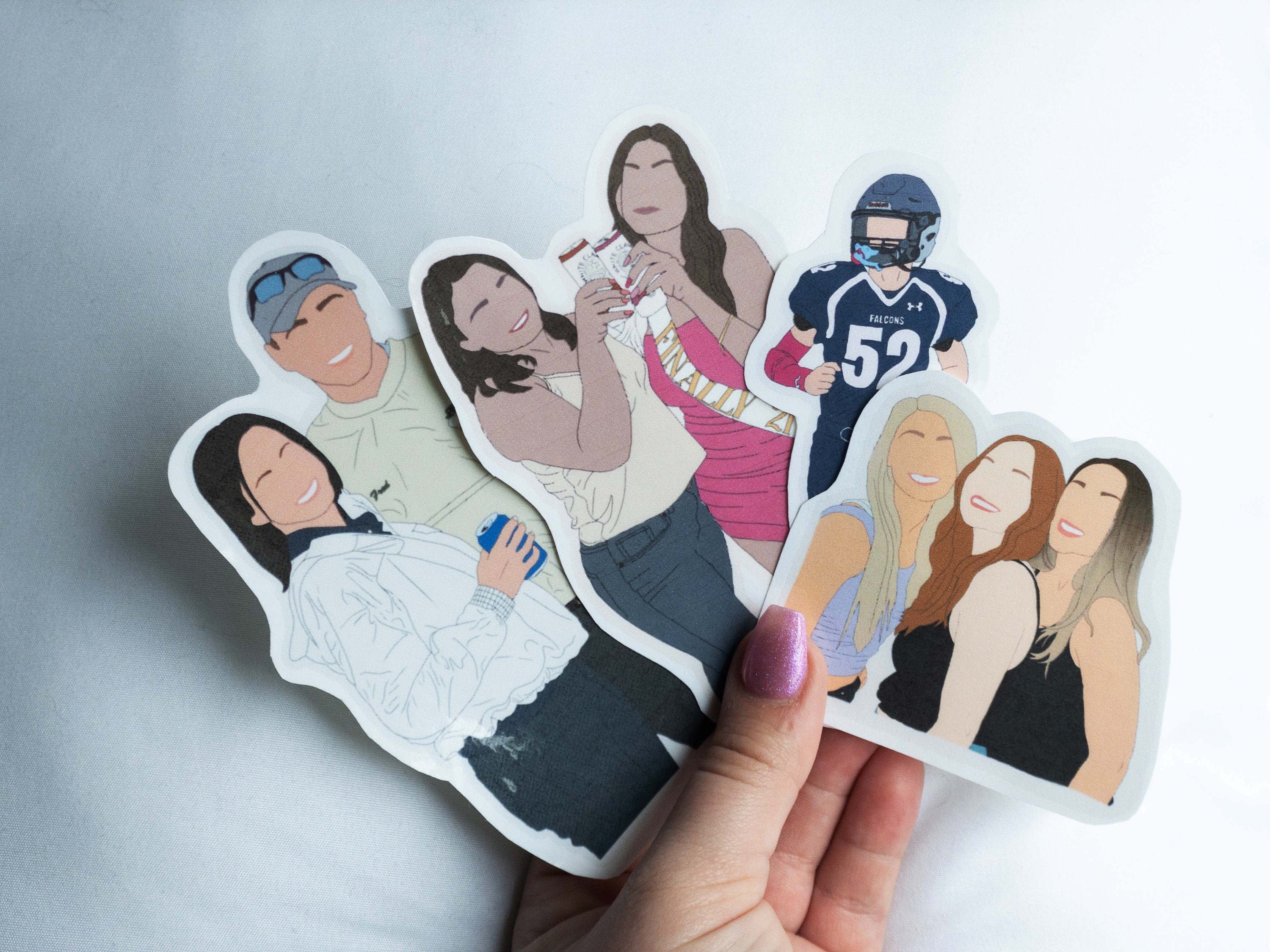 Custom photo stickers custom stickers etsy hong kong