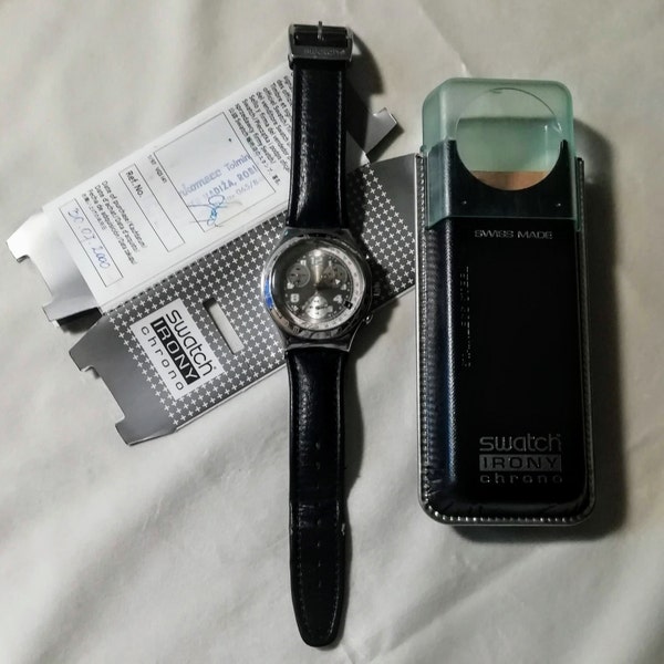 Wristwatch - Swatch Irony Stainless Steel - 2000 - in original packaging