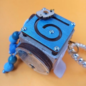 Aktivitetskub för demens, träleksak med fidgetmotiv, sensorisk aktivitetslåda, presenter för Parkinsons och Alzheimers sjukdom