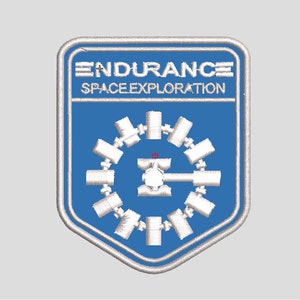 Цифровая вышивка Endurance исследование Машинный дизайн Файл косплей патч