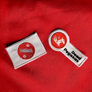 Dead Pegasus patch fan made Danger days Party Poison costume part element cosplay Helloween replica embroidery prop present