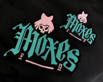 Mox the Moxes девушки банда киберпанк косплей реквизит вышивка нашивка футуристический подарок