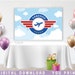 Airplane Personalized Banner Printable | Aircraft Bday Custom Decor ...
