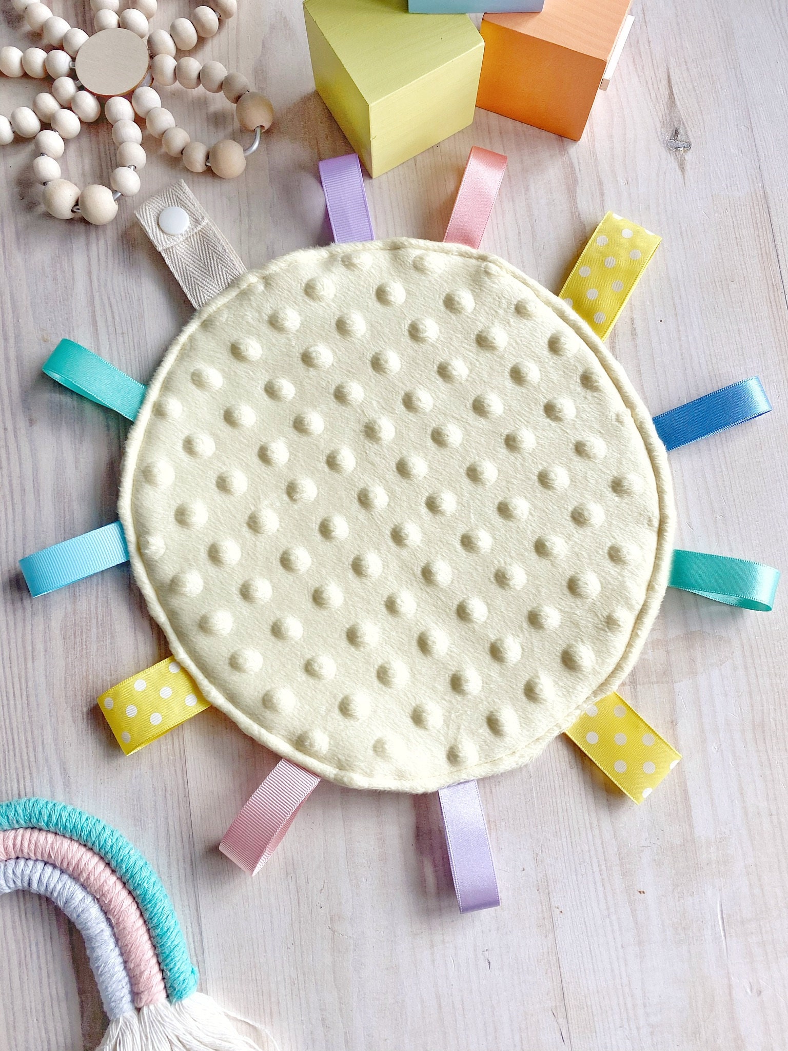 Cloud / Sun Taggie Toy Sensory Toy Taggy