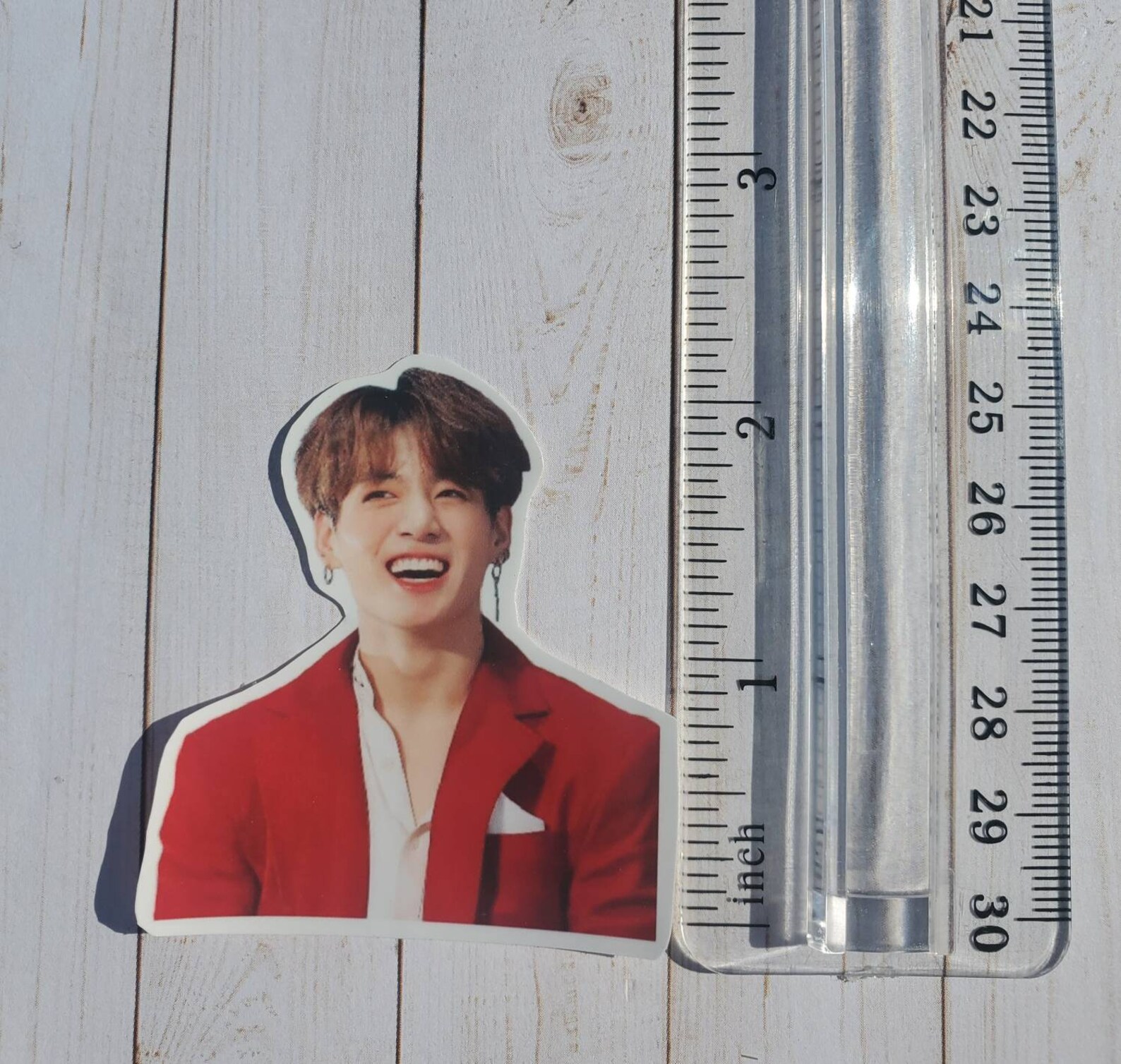 BTS Jungkook Vinyl Stickers 6pk Etsy