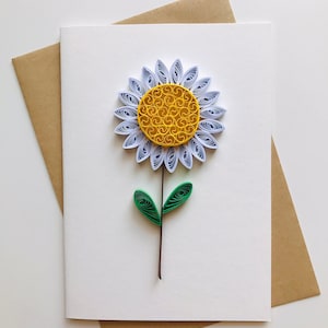 Carte Daisy pour toute occasion / Carte d’anniversaire / Carte d’anniversaire / Carte de remerciement / Carte de bonne chance