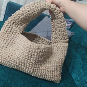 Handmade Bag, Women’s Hobo Bag, Crochet Bag