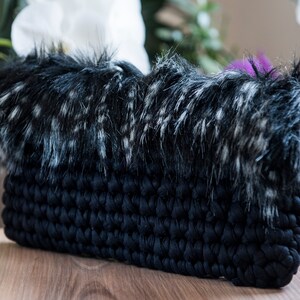 Womens Bag, Hand Bag, Handmade Bag, Clutch, Womens Purse, Black Bag, Black Hand Bag, Black Clutch, Black Purse, Evening Bag, Summer Bag