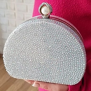 Clutch, Purse, Bag, Women&#39;s Bag, Women&#39;s Purse, Bridal Purse, Evening Bag, Evening Purse, Clutch, Bridal Clutch, White Clutch, Gift For Her