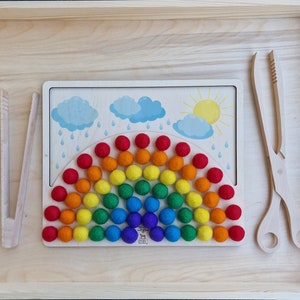 Juego arco iris montessori store
