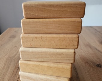 wood block play children,