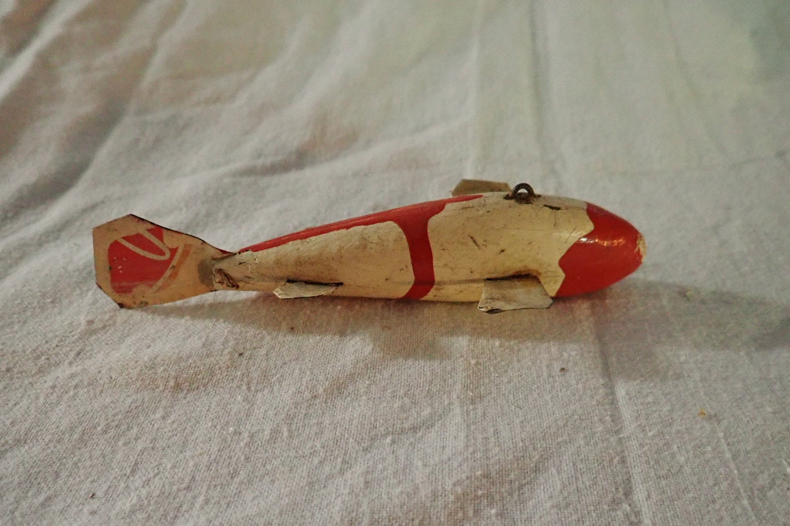 Ice Fishing Lure / Vintage Hand Made 