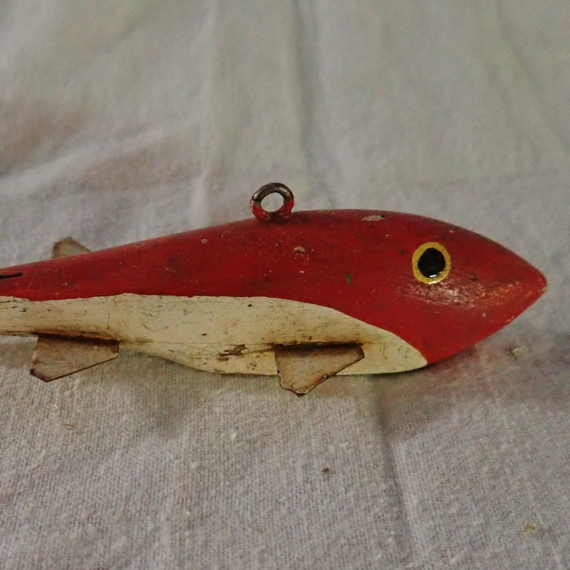 Ice Fishing Lure / Vintage Hand Made Etsy