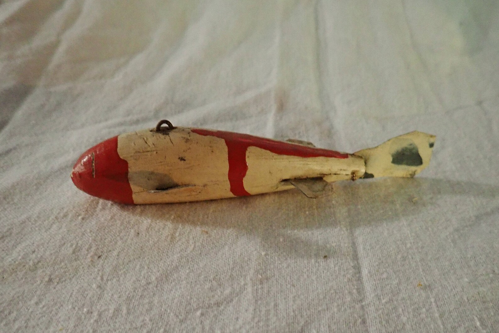 Ice Fishing Lure / Vintage Hand Made Etsy