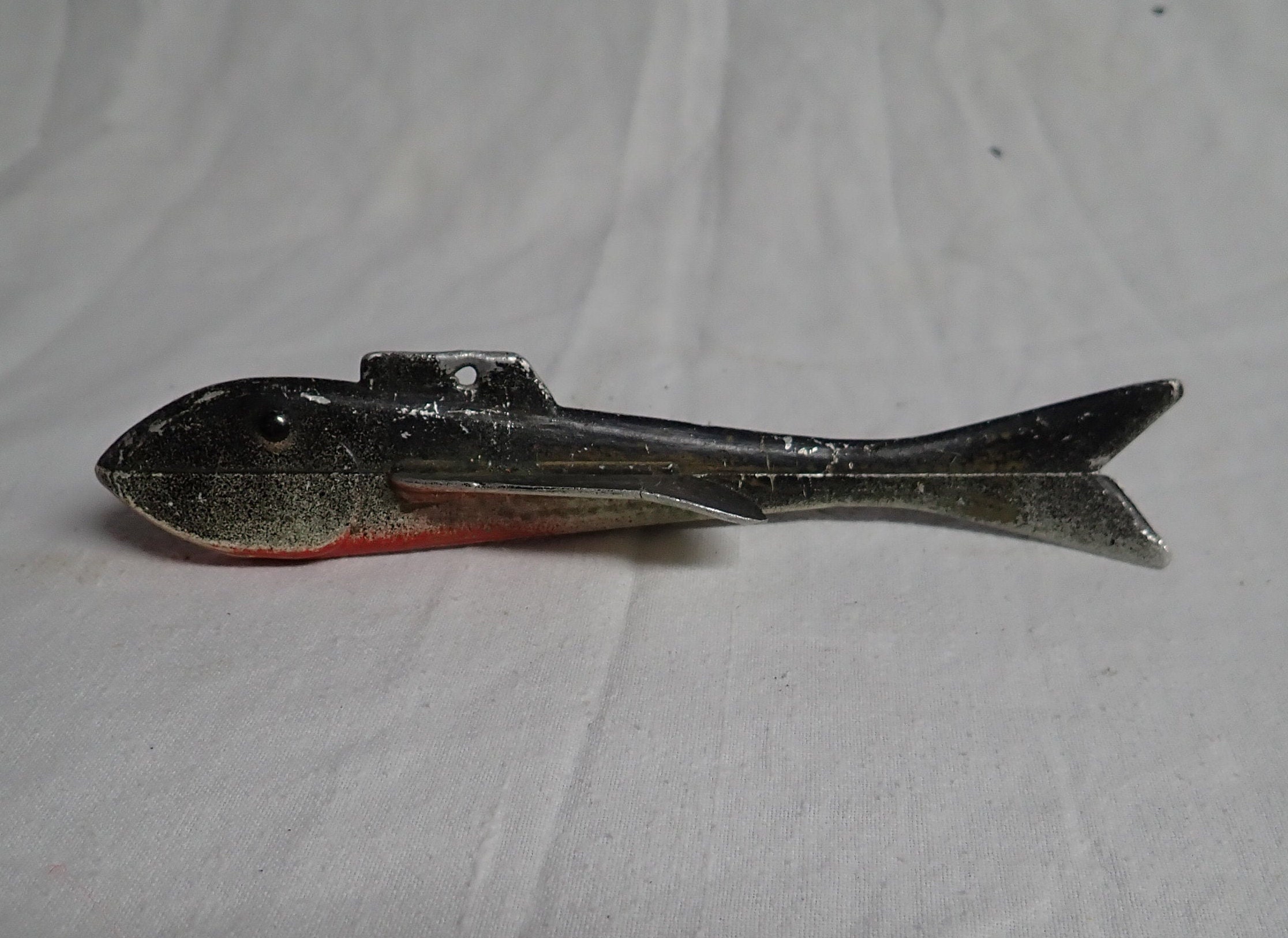 Ice Fishing Lure / Vintage / Cast Metal Etsy