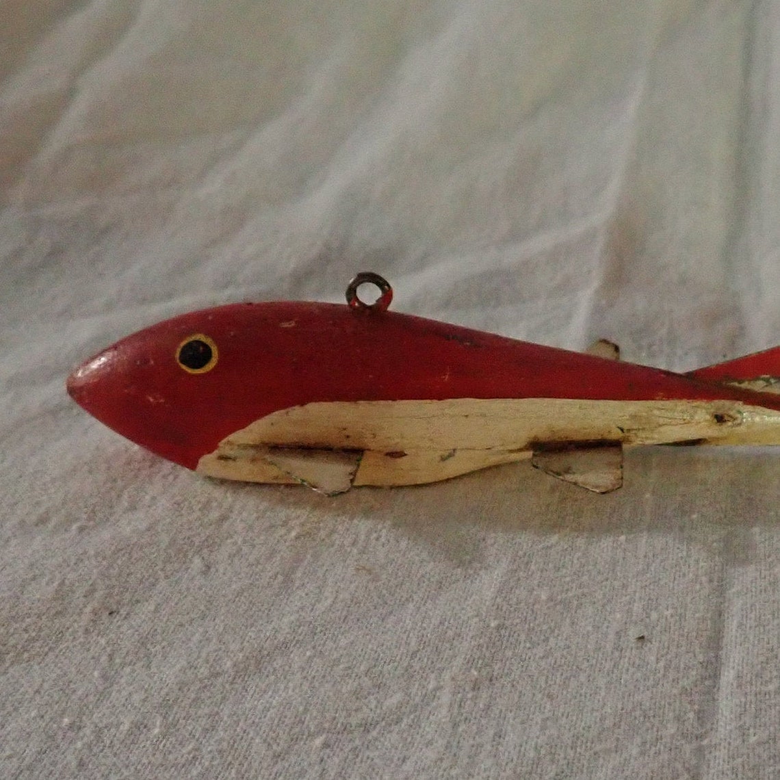 Ice Fishing Lure / Vintage Hand Made Etsy