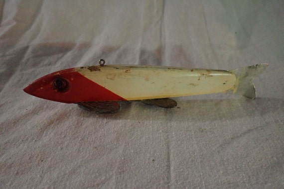Ice Fishing / Spearing Lure / Vintage Hand Made 