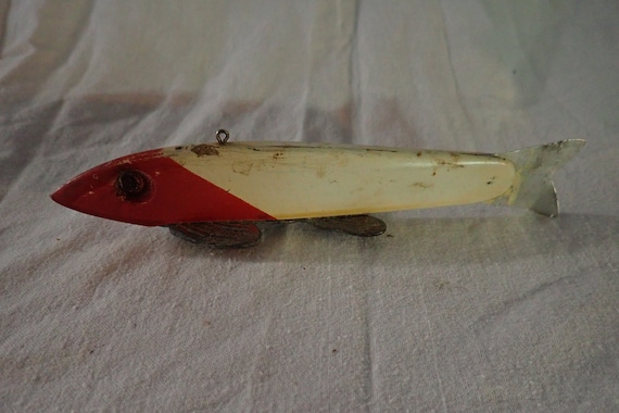 Ice Fishing / Spearing Lure / Vintage Hand Made - Etsy