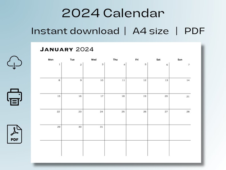 2024 Calendar Printable Planner - Il 794xN.5673751245 Hwvn 