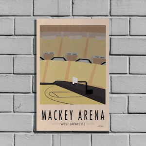 Mackey Arena Premium Matte Poster