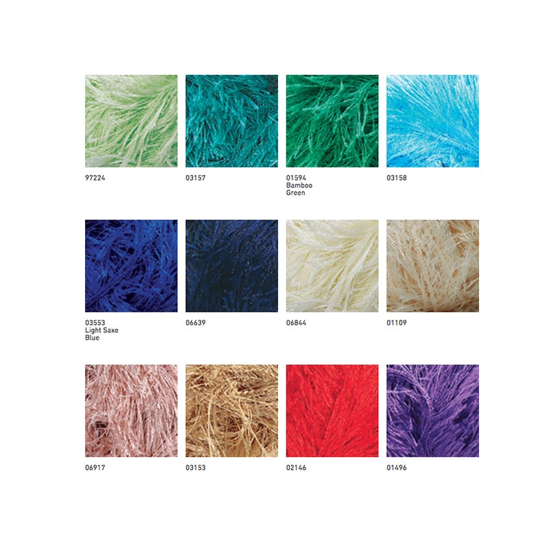 fantasy yarn home decor yarns 100 gram hairy yarn 5 Skeins NAKO Rain Yarn furry yarns fluffy yarn polyester yarn amigurumi project