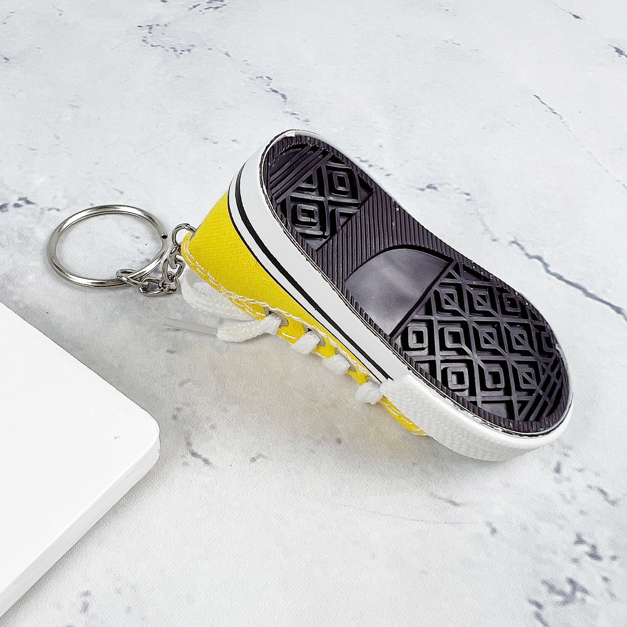 mini nike shoes keychain