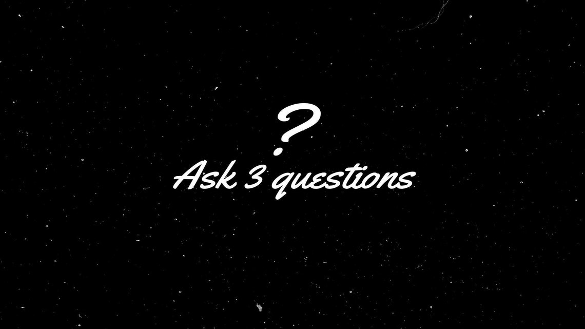 Ask any question : 3 questions Tarot Reading | Etsy