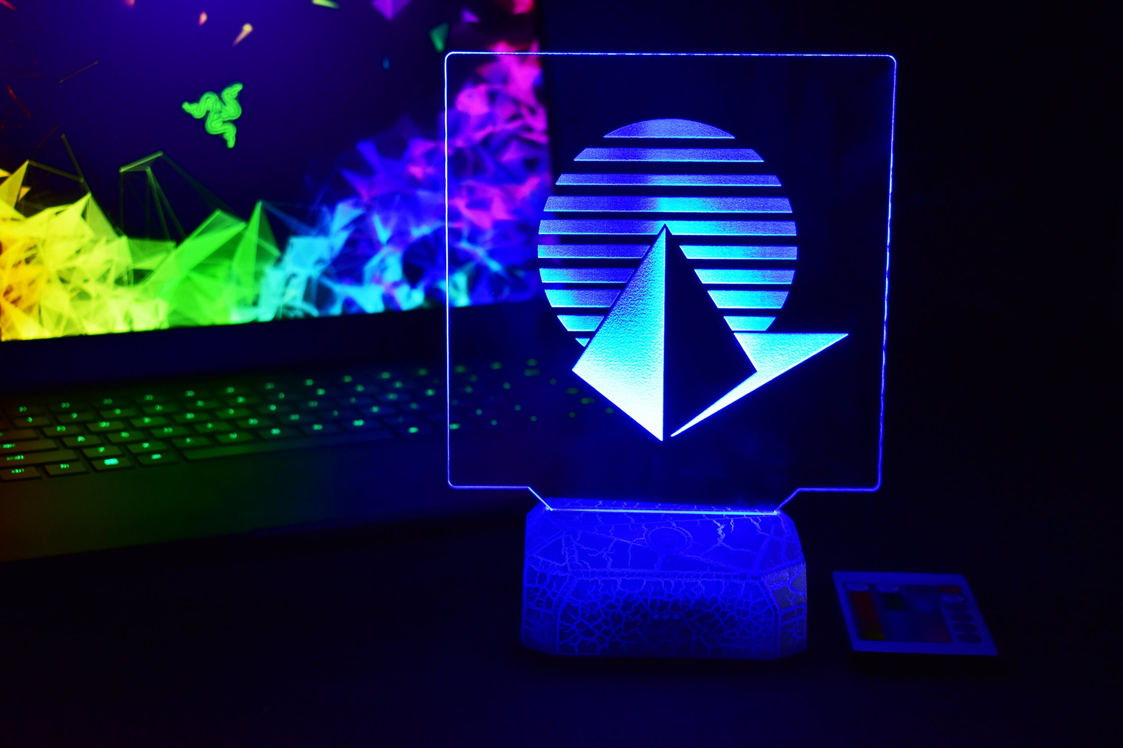 Loopring LRC Retro Glowing LED Art Night Desk Lamp crypto bitcoin dogecoin  investisseur trading cardano shiba inu solana ethereum eth hodl moon - Etsy  France