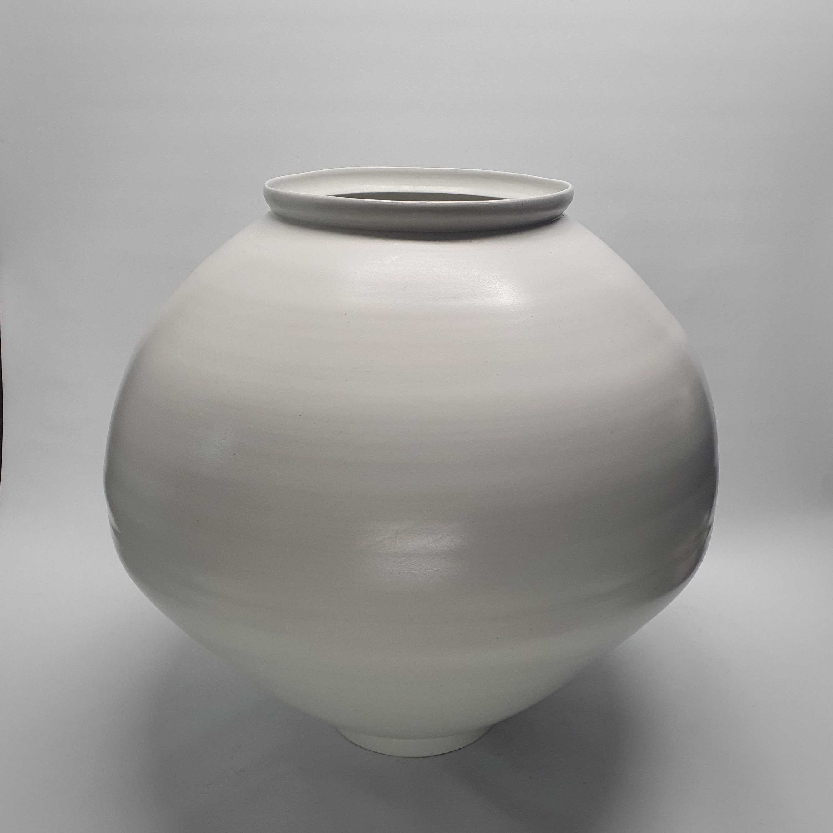 Handmade Korean Big Moon jar Matt Etsy