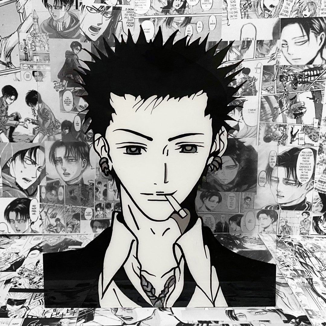 Ren Nana Anime Glass Painting Etsy