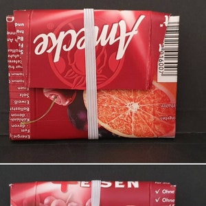 Einzigartiges Portemonnaie aus Saft-Tetrapak (Wunschmotiv möglich) #upcycling #recycling #LaVieEstBelle #SaveThePlanet