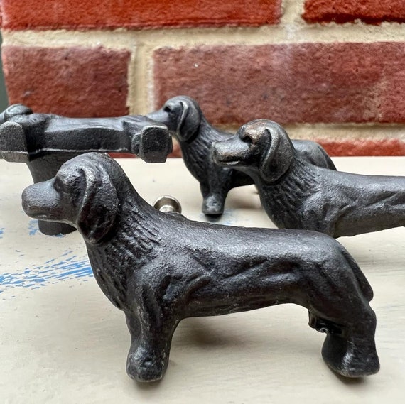 Metal Dachshund Dresser Pull Knob Drawer Cabinet Hardware Weiner Dog Home Decor Metal Dachshund Dresser Pull Knob Drawer Cabinet Hardware Weiner Dog Home Decor