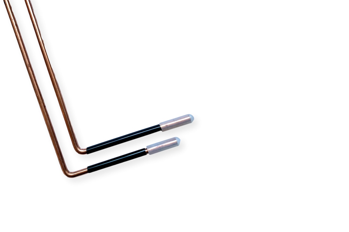 Copper Dowsing Rods, 2 PCS 99.9% Pure Copper Divining Rods For Water