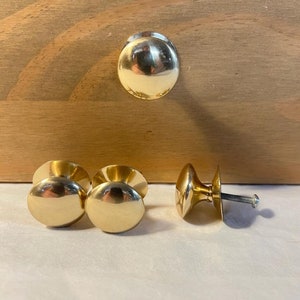 Cherema Brass Knob | Set of 4 door knobs | Brass cupboard knobs | Cabinet hardware | Antique brass cupboard handles | Cupboard door handles