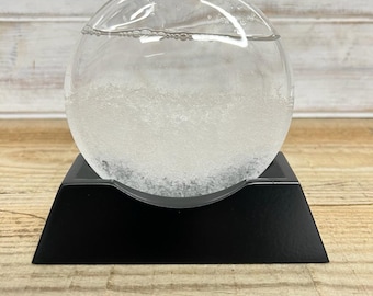 FITZROY Storm Glass WEATHER PREDICTION Desk ornament | Weather forecaster |Weather station |barometer |science  |weather predicting glass