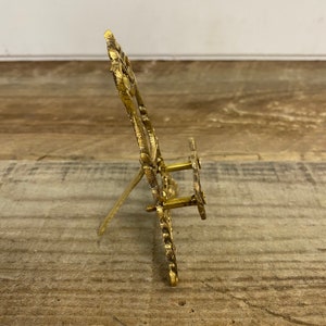 Plate/Picture Holder Display Stand/ Easel Plate stand Decorative plate stand Brass Plate stand image 6