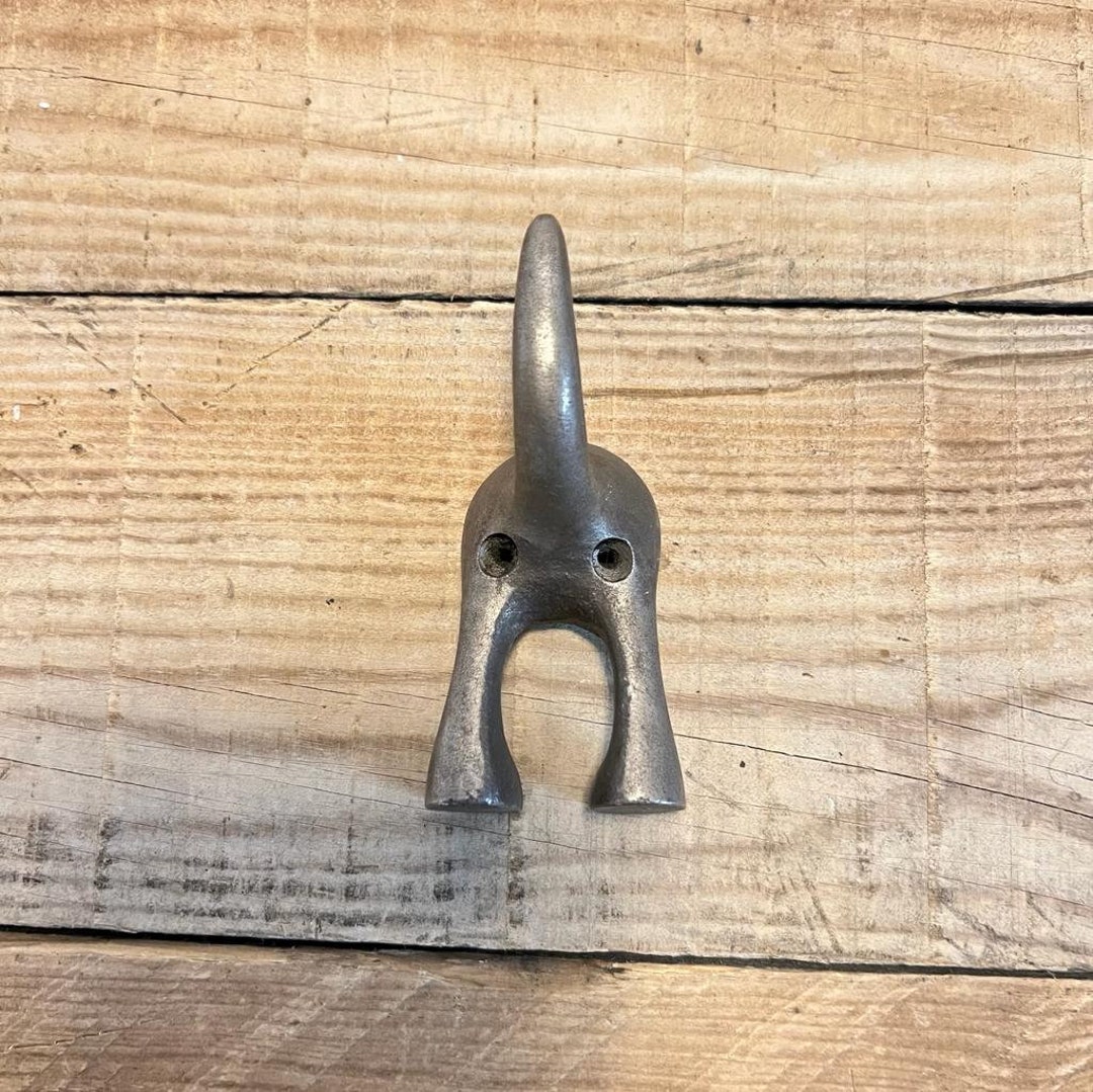 Cast Iron Wall Mounted Dog Tail Hook Coat Hook Dog Lead Hook Dogs Dog
