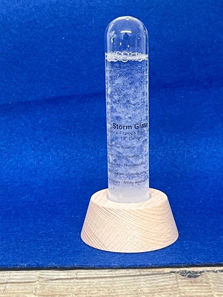 FITZROY STORM GLASS Weather Prediction Desk Ornament Weather Etsy