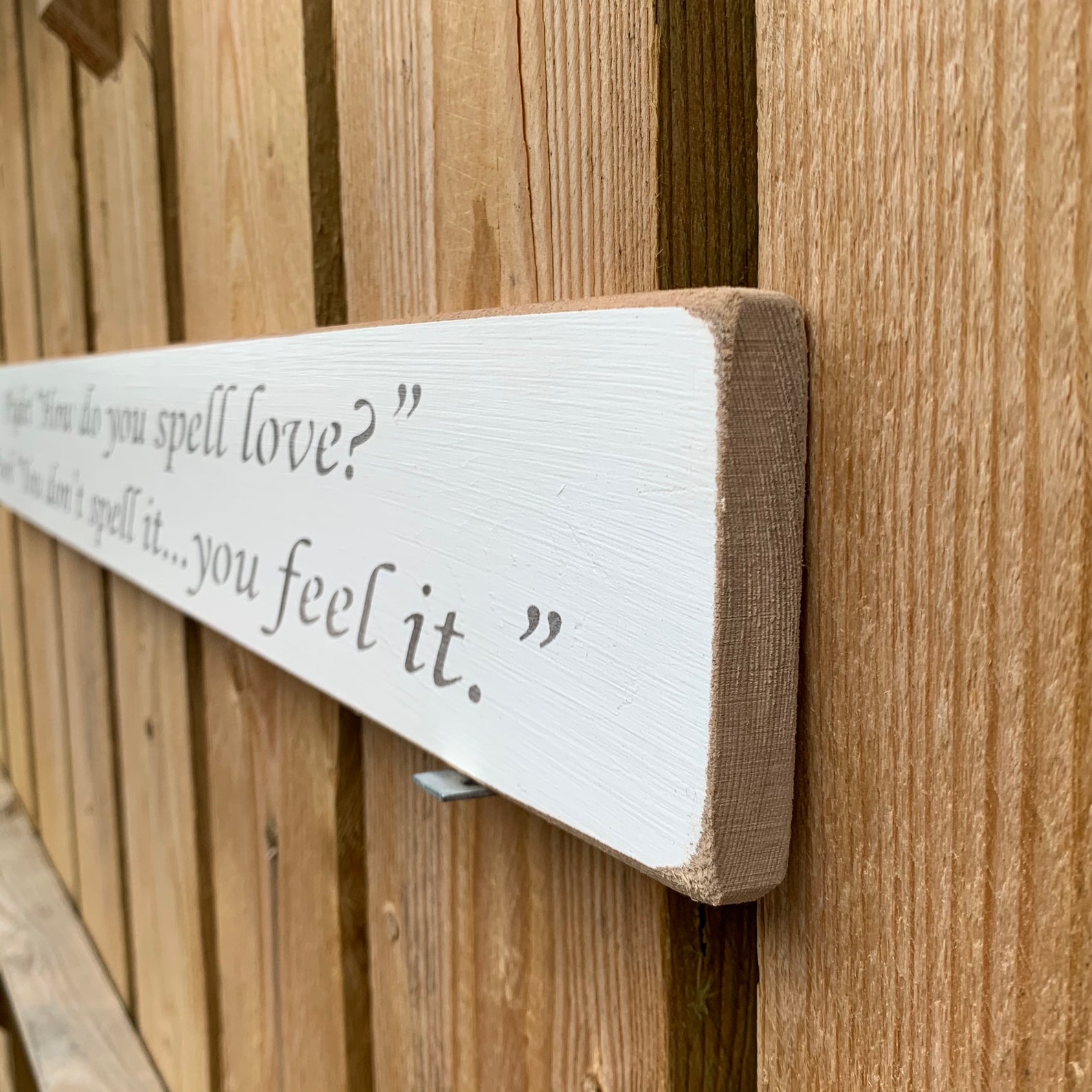 How Do You Spell Love Handmade Wooden Signs wedding Love Etsy UK