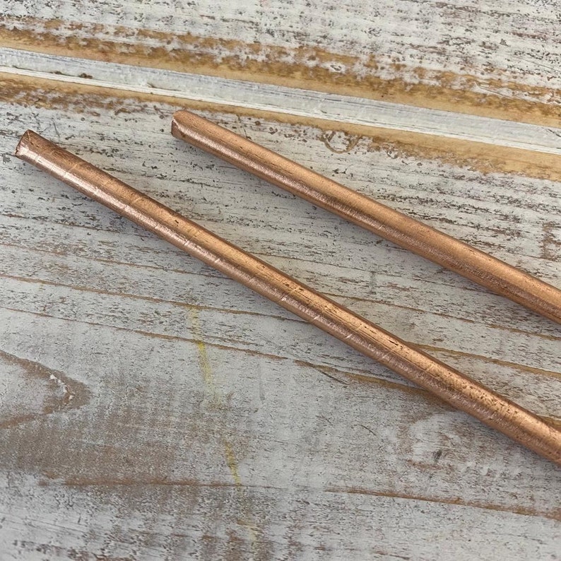 Mini Copper Dowsing Rods With Handles Etsy