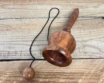 Traditional Wooden Cup & Ball Toy Vintage Classic Game- Stocking Fillers- Wooden Toy