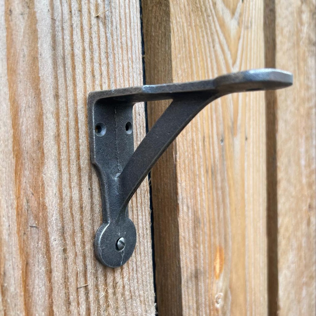 Gallows Shelf Brackets 6X6 Inch Grey Cast Iron Heavy Duty Wall Bracket