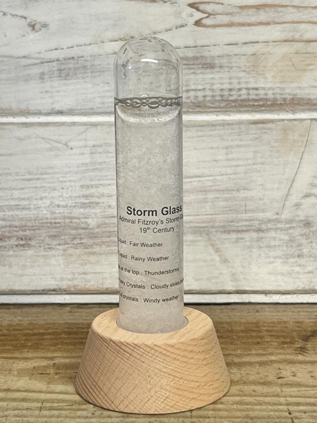 Baromètre Tempête Storm Glass