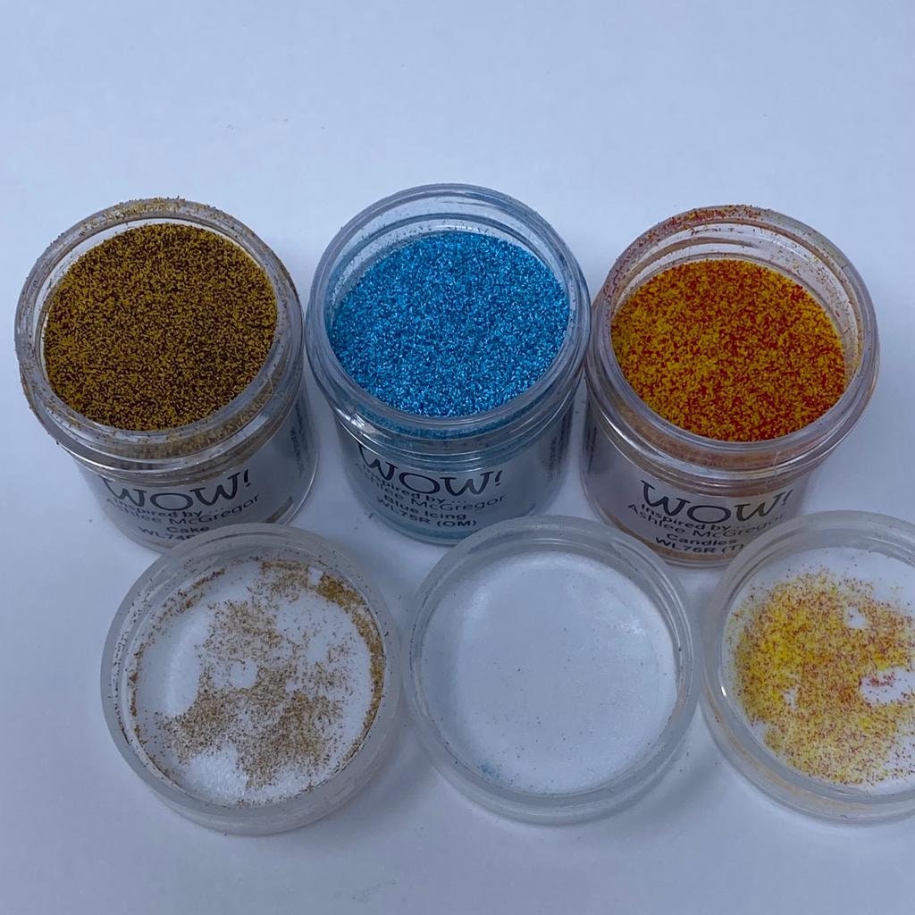 Wow Embossing Powders Choose Your Color Unique Heat Embossing Colors &  Texture Powders 