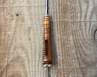 Antique Bobbin Light Pull - recycled from Antique Bobbins.