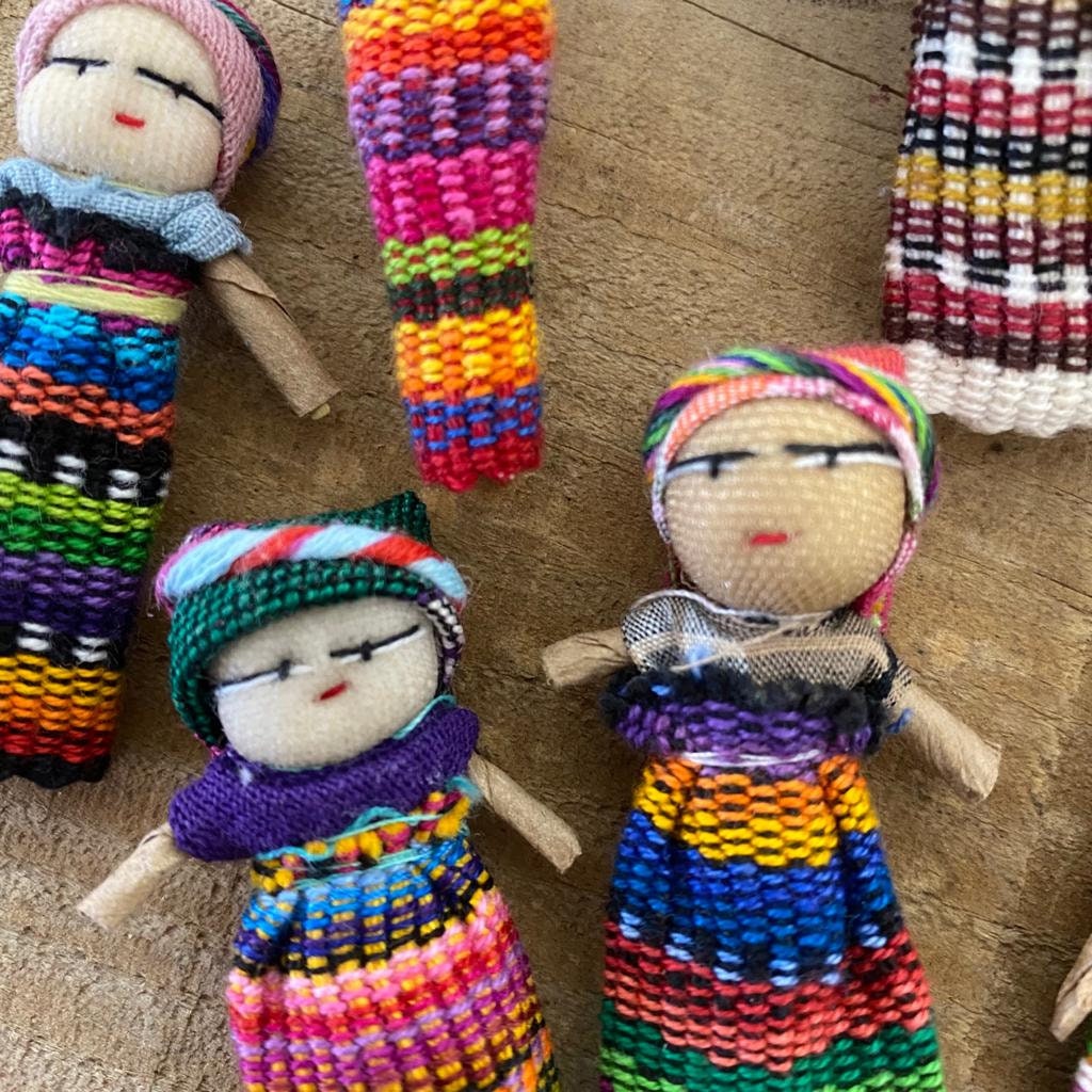 Handmade Guatemalan Worry Dolls, compassioncc
