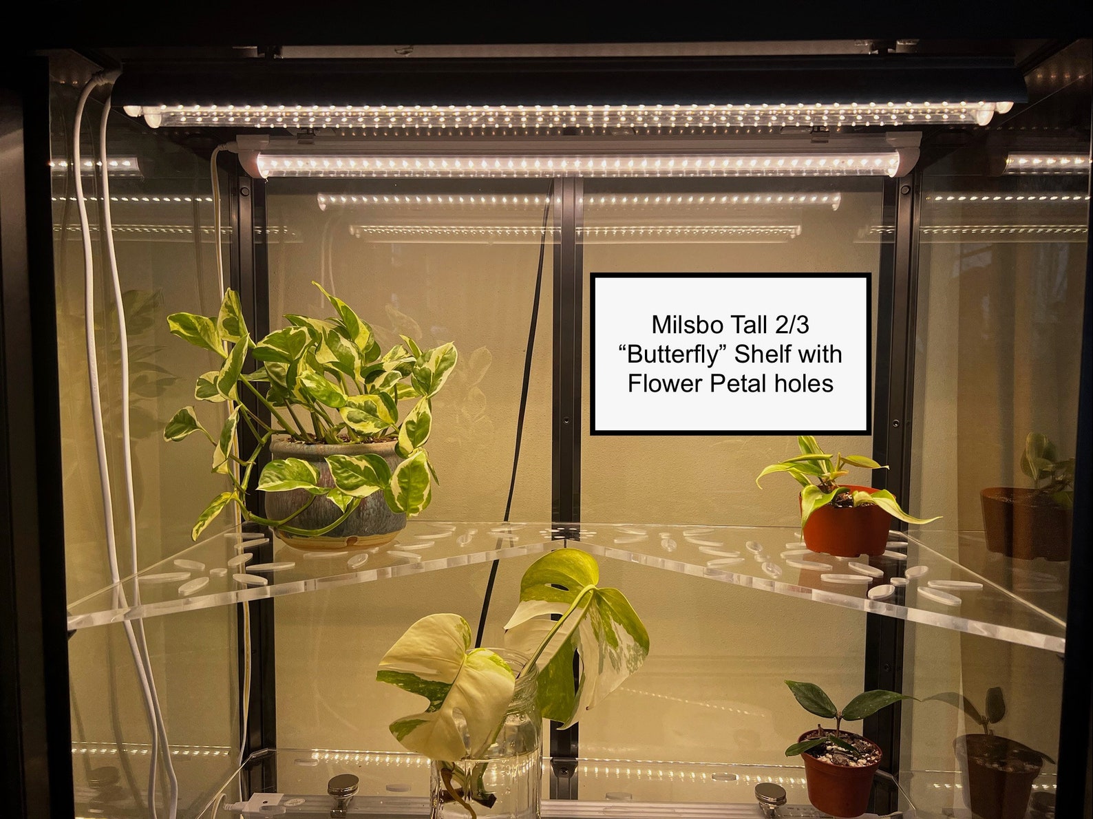 Acrylic Shelves for Milsbo Tall IKEA Indoor Greenhouse Clear Etsy